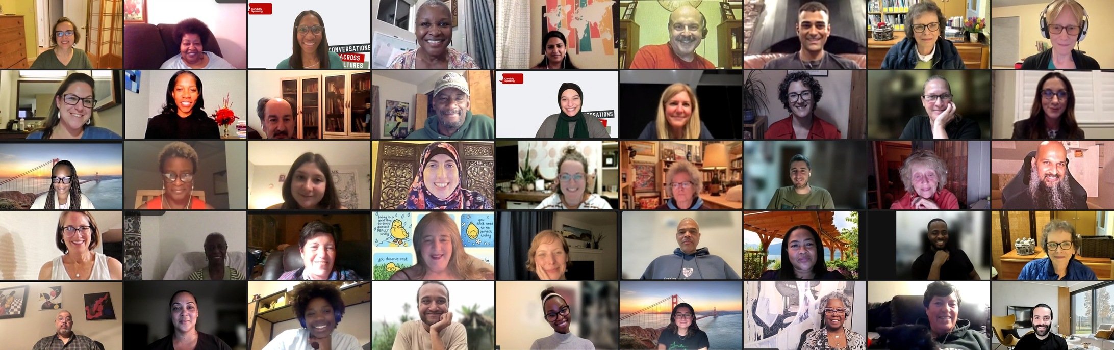 Conversations Across Cultures participants